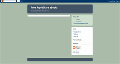 Desktop Screenshot of ebooksrs.blogspot.com