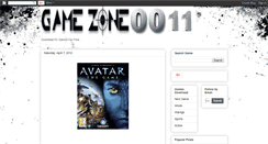 Desktop Screenshot of gamezone0011.blogspot.com