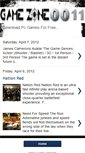 Mobile Screenshot of gamezone0011.blogspot.com