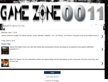 Tablet Screenshot of gamezone0011.blogspot.com