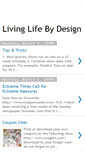 Mobile Screenshot of livinglifebydesign.blogspot.com