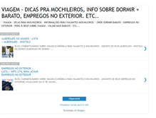 Tablet Screenshot of consultoria-de-viagens.blogspot.com
