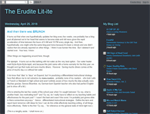 Tablet Screenshot of eruditelitite.blogspot.com