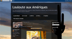 Desktop Screenshot of loulouteauxameriques.blogspot.com