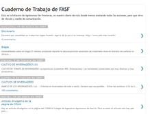Tablet Screenshot of cuadernodetrabajofasf.blogspot.com
