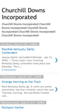 Mobile Screenshot of churchilldownsincorporated.blogspot.com