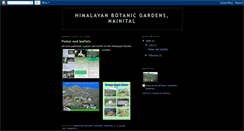 Desktop Screenshot of himalayanbotanicgardens.blogspot.com