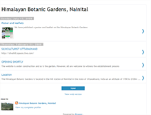 Tablet Screenshot of himalayanbotanicgardens.blogspot.com