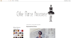 Desktop Screenshot of chloemarieantoinete.blogspot.com