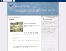 Tablet Screenshot of joyrecoverygroups.blogspot.com