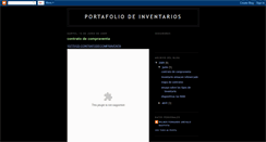 Desktop Screenshot of portafoliodeinventarios.blogspot.com