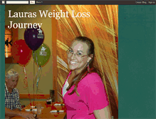 Tablet Screenshot of lauras-weight-loss-journey.blogspot.com