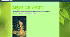 Desktop Screenshot of leylademart.blogspot.com