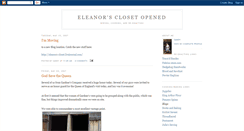 Desktop Screenshot of eleanorscloset.blogspot.com