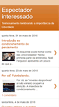 Mobile Screenshot of espectadorinteressado.blogspot.com