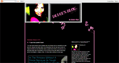 Desktop Screenshot of dulcinea26.blogspot.com