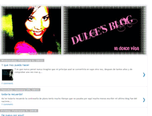 Tablet Screenshot of dulcinea26.blogspot.com