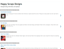 Tablet Screenshot of happyscrapsdesigns.blogspot.com