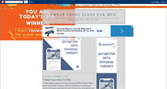 Desktop Screenshot of cheapcoogijeansformen.blogspot.com