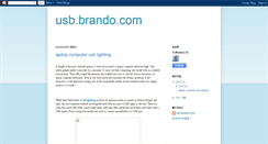 Desktop Screenshot of brandousb.blogspot.com