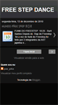 Mobile Screenshot of freestepdance-paz.blogspot.com