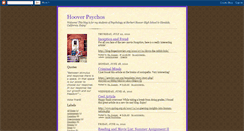 Desktop Screenshot of hooverpsych.blogspot.com