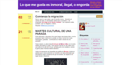 Desktop Screenshot of es-inmoral.blogspot.com