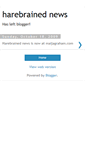Mobile Screenshot of harebrainednews.blogspot.com