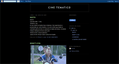 Desktop Screenshot of cinetematico.blogspot.com