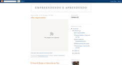 Desktop Screenshot of empreendendoeinvestindo.blogspot.com
