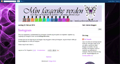 Desktop Screenshot of minfargerikeverden.blogspot.com