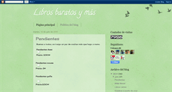 Desktop Screenshot of librosbaratosymas.blogspot.com