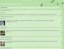 Tablet Screenshot of librosbaratosymas.blogspot.com