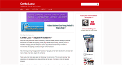 Desktop Screenshot of blog-cerita-lucu.blogspot.com