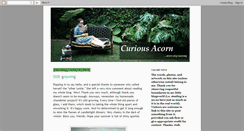 Desktop Screenshot of curiousacorn.blogspot.com