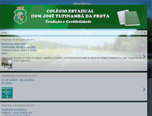 Tablet Screenshot of colegioestadualdomjose.blogspot.com