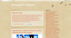 Desktop Screenshot of enriqued-infosec.blogspot.com