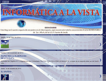 Tablet Screenshot of informaticaalavista.blogspot.com
