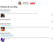 Tablet Screenshot of petalasdeluzblog.blogspot.com