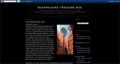 Desktop Screenshot of bushwalkingtreasurebox.blogspot.com