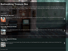 Tablet Screenshot of bushwalkingtreasurebox.blogspot.com