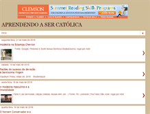 Tablet Screenshot of comosercristacatolica.blogspot.com