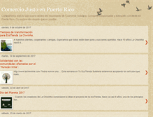 Tablet Screenshot of comerciojustopr.blogspot.com