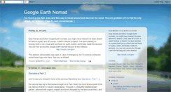 Desktop Screenshot of googleearthnomad.blogspot.com