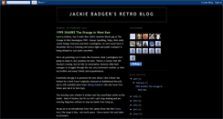 Desktop Screenshot of jackiebadgersblog.blogspot.com