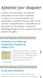 Mobile Screenshot of ajedrezpordoquier.blogspot.com