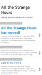 Mobile Screenshot of allthestrangehours.blogspot.com