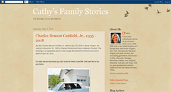 Desktop Screenshot of cathysfamilystories.blogspot.com