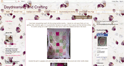 Desktop Screenshot of daydreamingandcrafting.blogspot.com