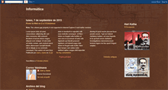 Desktop Screenshot of informaticamejoras.blogspot.com